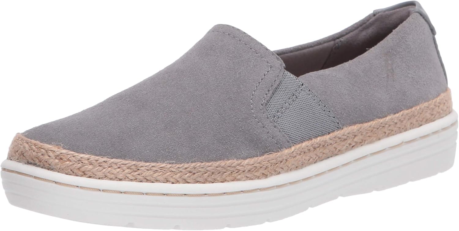 clarks suede loafers womens