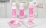 BRUBAKER Bath Body Gift Set Cherry Blossom Rice Milk Vegan 10pc Wooden Cabinet view 7