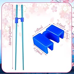 5 Pairs Reusable Chopstick Helpers Non Slippery