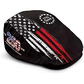 Dremagia Men's Flat Cap - 250th Anniversary Newsboy Hat with Adjustable Buckle for Independence Day