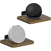 Aiweiwa Speaker Wall Mount for Echo Dot Max, Echo Studio, Echo Spot, Echo Show 5, Echo Pop Wall Mount - Adjustable Speaker Mount for Alexa Echo Dot Smart Speakers Floating Wall Shelves