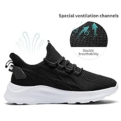 Mens Running Shoes Tennis Sneakers Walking Slip on