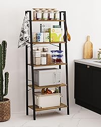 Hzuaneri Ladder Shelf, Bookshelf