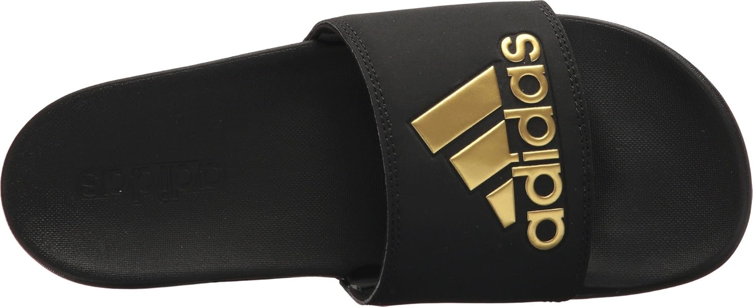 Adidas Damen Adilette Comfort Slide Sandalen Schwarz Core Black Gold Metallic Core Schwarz 40 Eu Amazon De Schuhe Handtaschen