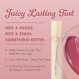 rom&nd Juicy Lasting Tint 28 Bare Fig 5.5g Lip Tint Gloss Hybrid view 2