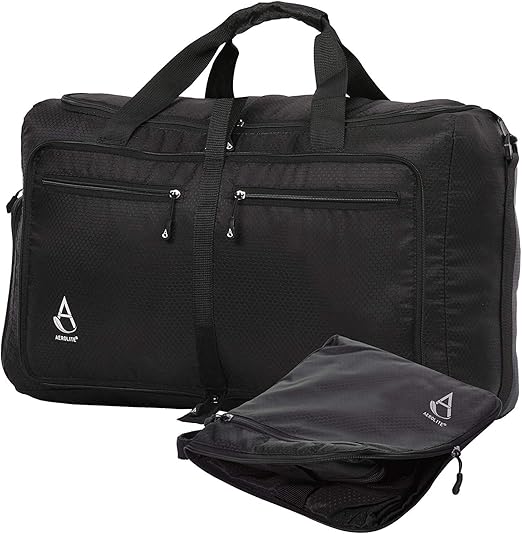 Foldable Travel Bag Ultra Compact Packable Tote