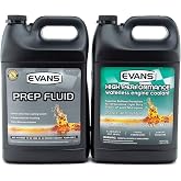 EVANS Coolant EC53001-EC42001 High Performance Waterless Coolant and Prep Fluid Combo Pack, 2 Gallon