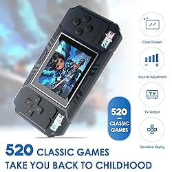 JKV Handheld Game Consoles - 520 Retro Classic