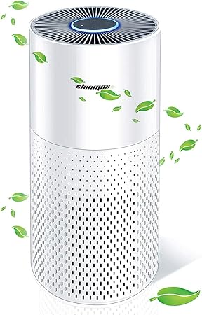 Kinglead Luftreiniger Air Purifier Mit Hepa Filter Und Aktivkohlefilter Allergie Staub Kombifilter Ionisator Gegen Staub Pollen Tierhaare Und Allergene Fur Allergiker Raucher Asthma Nachtlicht Amazon De Kuche Haushalt