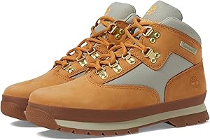 Timberland Boys' Euro Hiker Mid Lace-up Hiking Boots
