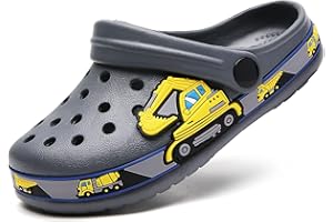 CERYTHRINA Kid's Cute Garden Clogs Shoes Cartoon Slides Sandals Clogs Children Beach Pool Slippers