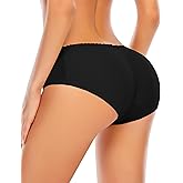 DERCA Butt Lifter Panties Padded Underwear for Women Seamless Booty Pads Hip Enhancer Panty
