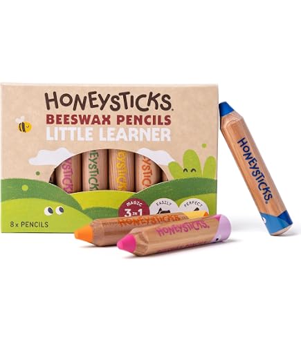 Amazon.com: GIOTTO be-bè Large Pencils and Sharpeners Pre-School
