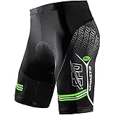 sponeed Men Bike Shorts Cushioned Biking Wear Gear Road Cycling Bottoms
