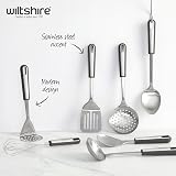 Wiltshire Aspire Slotted Turner Stainless Steel with Anti-Slip Handle view 2