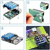 GeeekPi GPIO Screw Terminal HAT Breakout Module with LED Status for Raspberry view 7