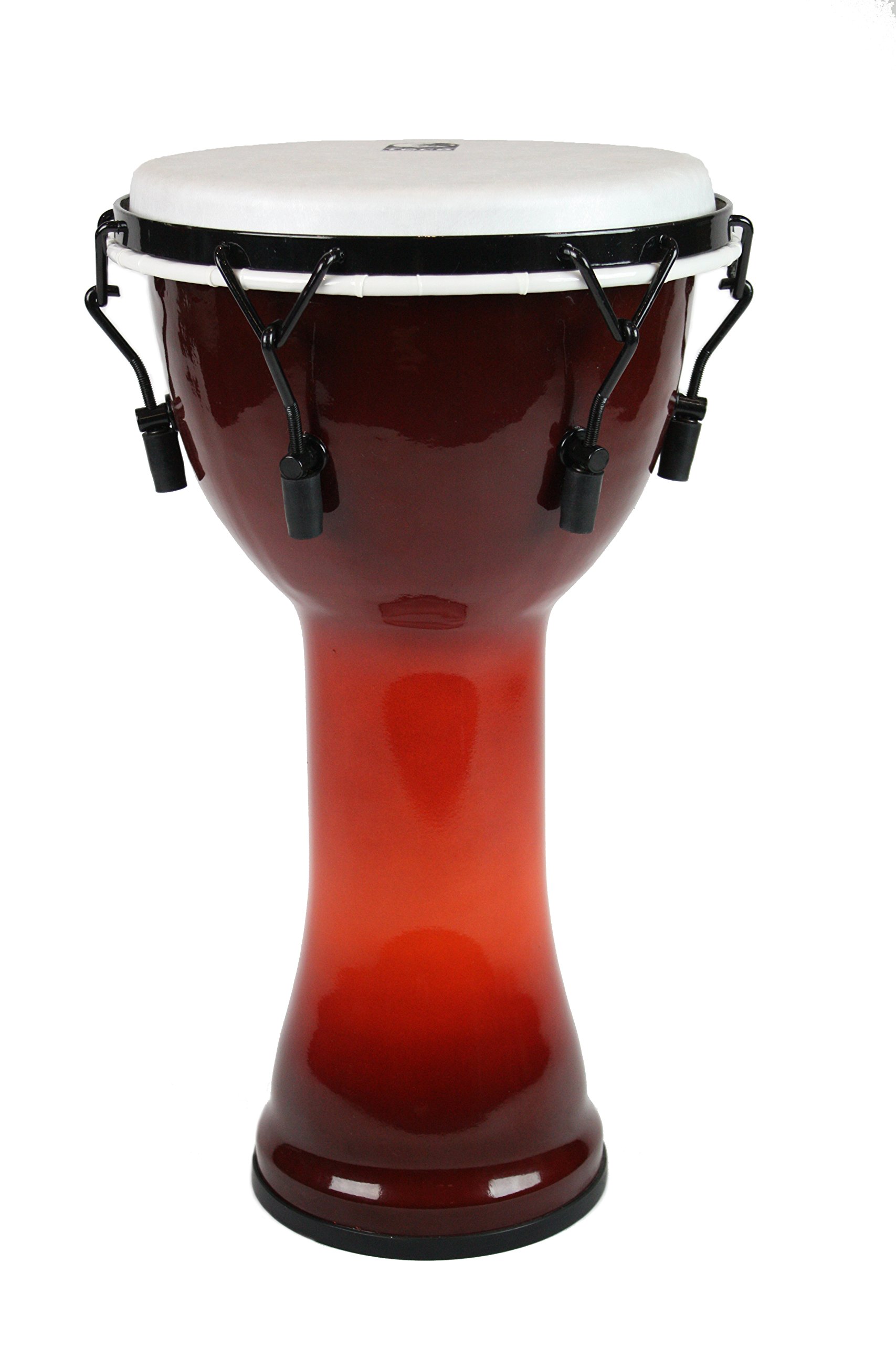 TOCA Djembe Freestyle II Mechanically Tuned African Sunset 10"