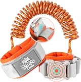 Lehoo Castle Baby Reins 1.5m Walking Harness with Magnetic Lock Orange
