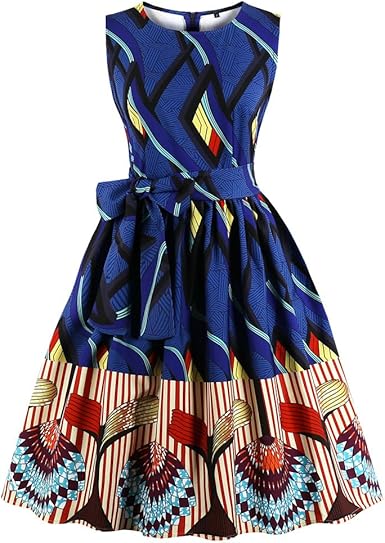 african swing dress