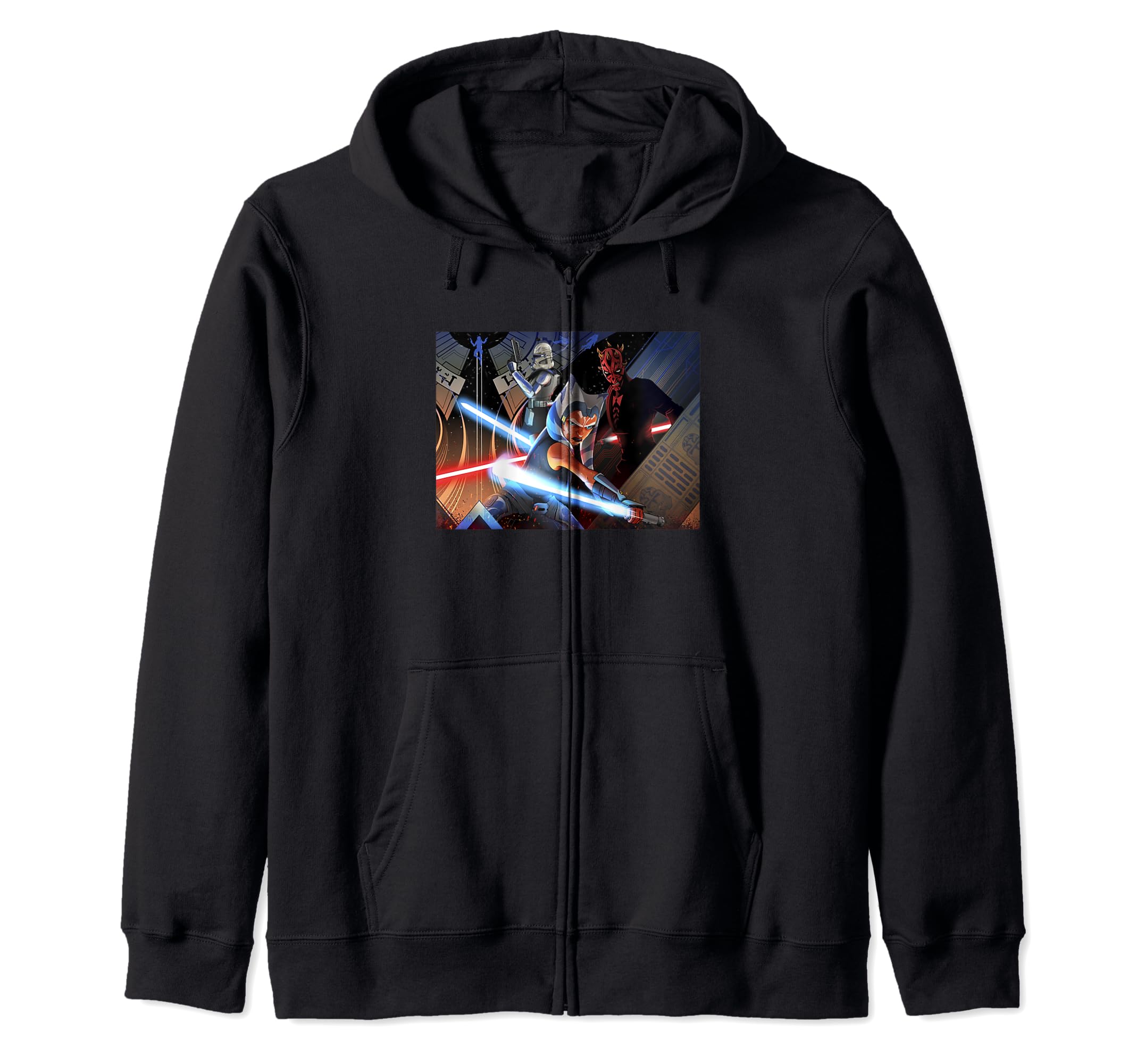 Star Wars: The Clone Wars Exclusive Ahsoka & Darth Maul Zip Hoodie
