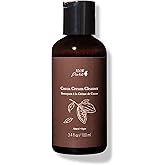 100% PURE Cocoa Cream Face Cleanser Moisturizing Wash for Women & Men Natural Hydrating Soap with Antioxidants & Caffeine - Cleanse Pores & Detoxify Vegan Makeup Remover - 3.4oz