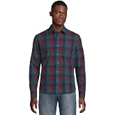 UNTUCKit Men's Long Sleeve Heinrich Flannel Shirt