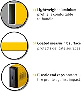 Stabila Type 70 Spirit Level 100 cm Aluminium Profile view 4
