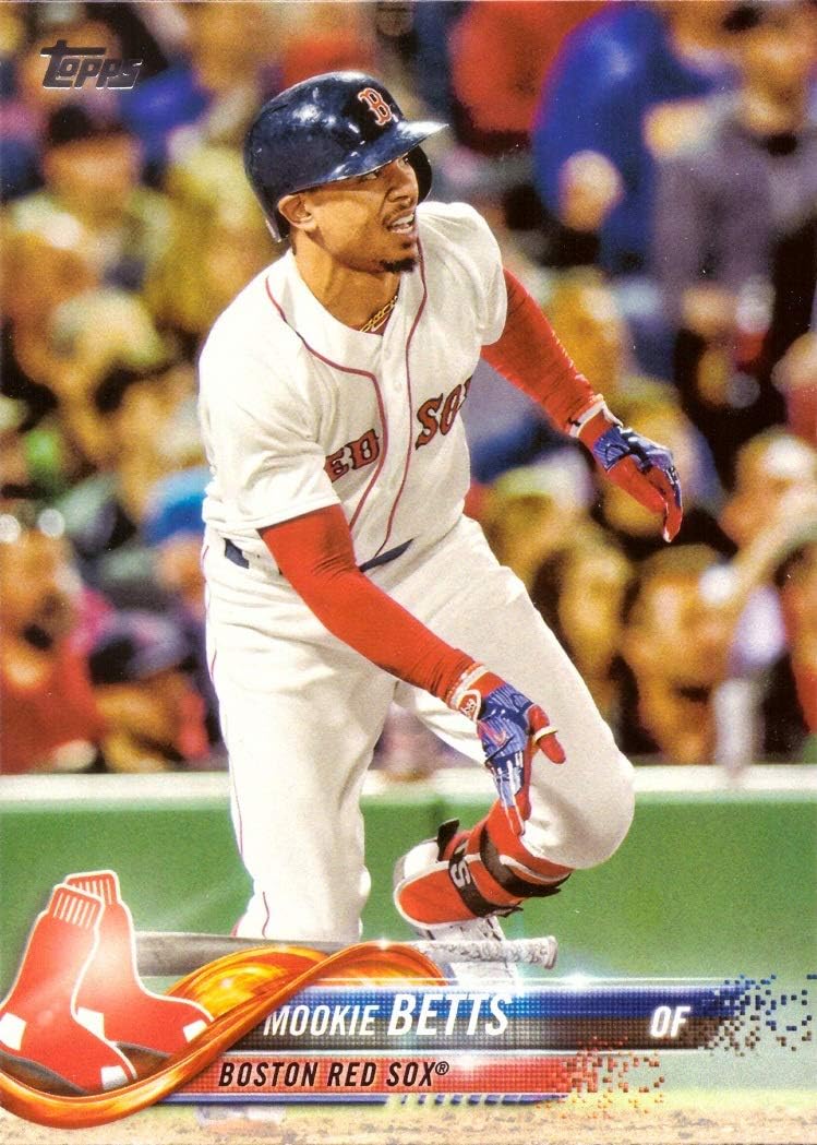 2018 Topps 140 Mookie Betts Baseball Card Collectibles