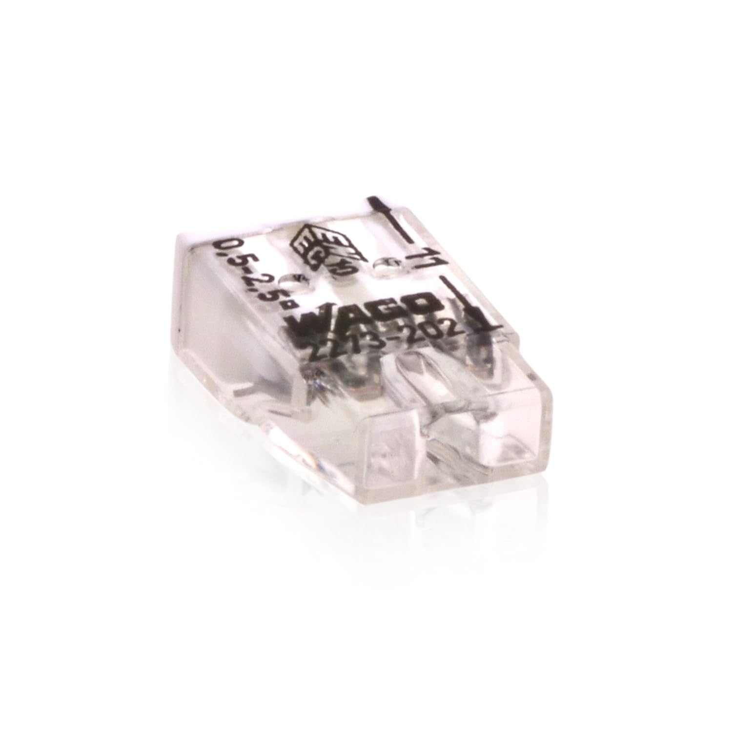 2273 202 WAGO Compact/Junction Box 2 Wire Clamps Clips Clamp Wagok