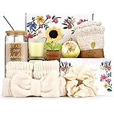 Gifts for Women, Birthday Gifts for Women, Best Friend Birthday Xmas Gifts, Get Well Soon Gift Basket, Spa Gift Set for Friends Female Sister Mom Wife Coworker Bestie Teen 10 pcs