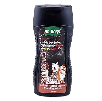 Dr Dogs No Flea No Tick Antiparastic Antiseborrheic Medicated Shampoo for Dog (250ml)