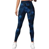 HIVICHI Printed Leggings for Women Pattern High Waisted Running Yoga Pants | Graphic print, cute colorful crazy pattern, high waisted leggings, workout athletic gym running yoga pants