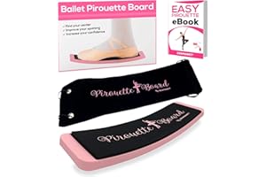 Zenmarkt Turning Boards for Dancers - Ballet Spin Boards for Dancers, Ice Skaters, Cheerleaders, and Gymnasts - Specially Designed to Improve Your Turns, Balance, and Stability - Home Dance Equipment