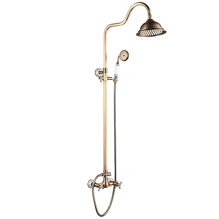 Myhb Hy0812 Bathroom Shower Faucet Set System With 8 Rainfall