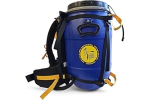 Recreational Barrel Works 30L Blue Barrel and Expedition Harness Package