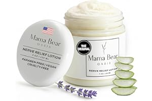 Mama Bear Oasis Lotion - Neuropathy Nerve Therapy & Relief Cream - Maximum Strength Relief Cream for Foot, Hands, Legs, Toes Includes Magnesium, Arnica, Vitamin B6, Aloe Vera, MSM (Pack of 1)