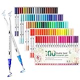 Upanic 100 Colors Art Markers for Coloring,Coloring