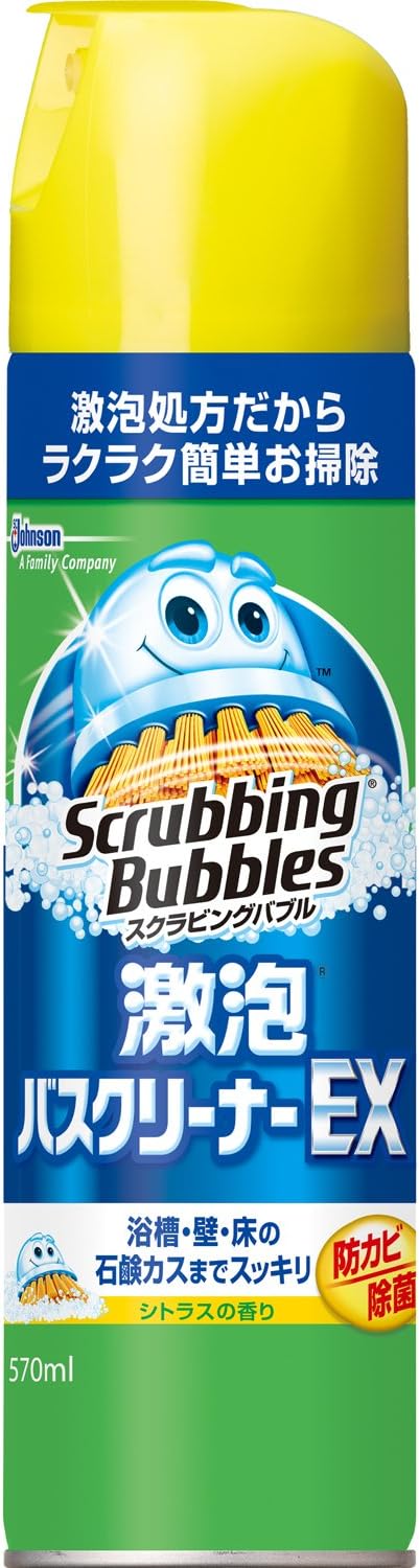 ジョンソン スクラビングバブル 激泡バスクリーナーEX エアゾールタイプ