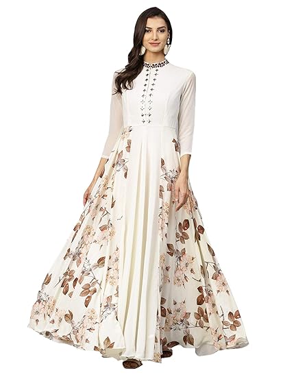 Buy Inddus Women'S Maxi Dress (Ind-Mg 