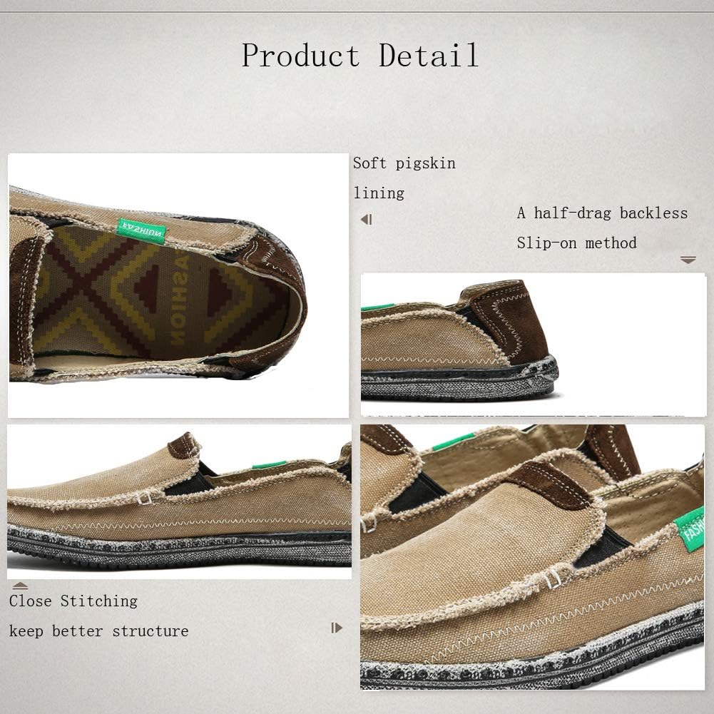 mens casual slip on shoes wide width