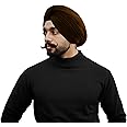 CRAFTSTRIBE Sikh Traditional Turban Patka Punjabi Sardar Pagri Dastar Cotton Full Voil for Men and Boys (5 Meter)
