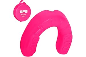 BFS IMPEX Mouth Guard Sports for Adults Best for Teeth,MMA Mouth Guard with Case for Boxing,Karate,Rugby,Football MouthGuard (Pink)