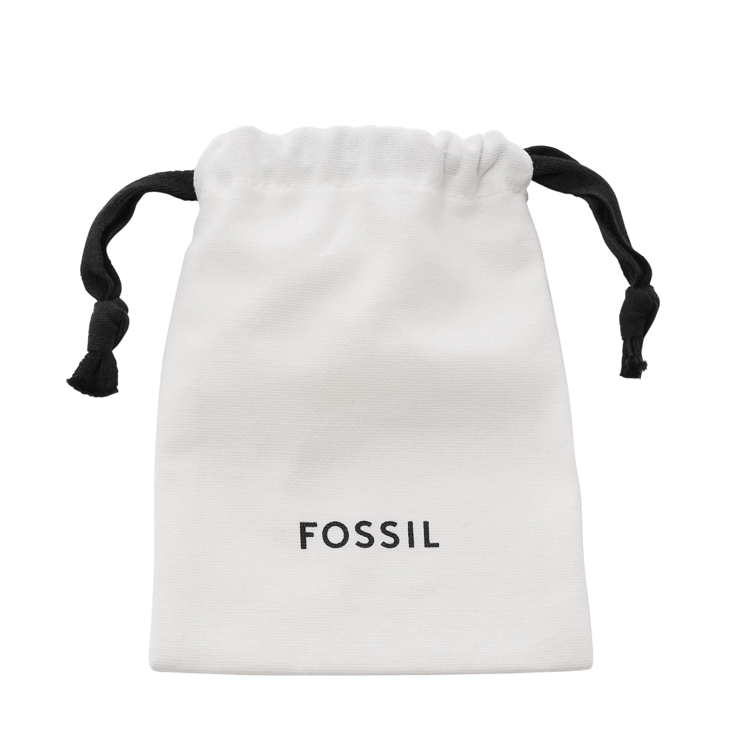 Fossil Women's Sterling Silver or Silver-Tone Stainless Steel Pendant Chain Necklace for Women