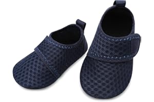 L-RUN Baby Water Shoes Barefoot Walking Shoes Infant Aqua Sock Swim Shoes for Beach Pool Sand Babies First Walker Shoes