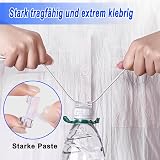 DGDUBRB Clear Adhesive Cable Clips Wire Holders Self Adhesive Cord Organizer view 2