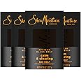 SheaMoisture Bar soap African Black Soap 4 count Soothe and Clarify Skin Soothing and Clarifying bar soap with 24h shea moisture nutrients for Healthy, Glowing Skin 8 oz