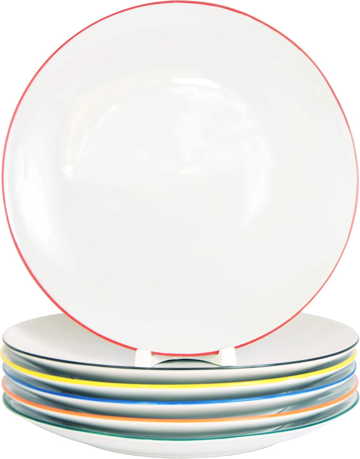 Piatti da insalata in ceramica, piatti da portata da 25,4 cm, piatti da