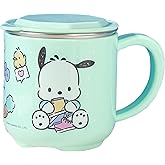 Many Rainbows Pochacco ABS Stainless Steel Cup with Lid, 260ml