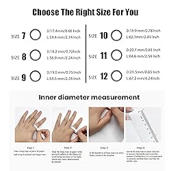 Qjijolz Smart Ring for Women Men, Fitness Tracker