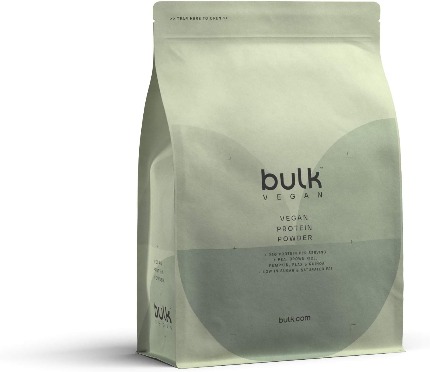 Bulk Vegan Protein Powder, Strawberry, 1 kg, Packaging May Vary, 1kg